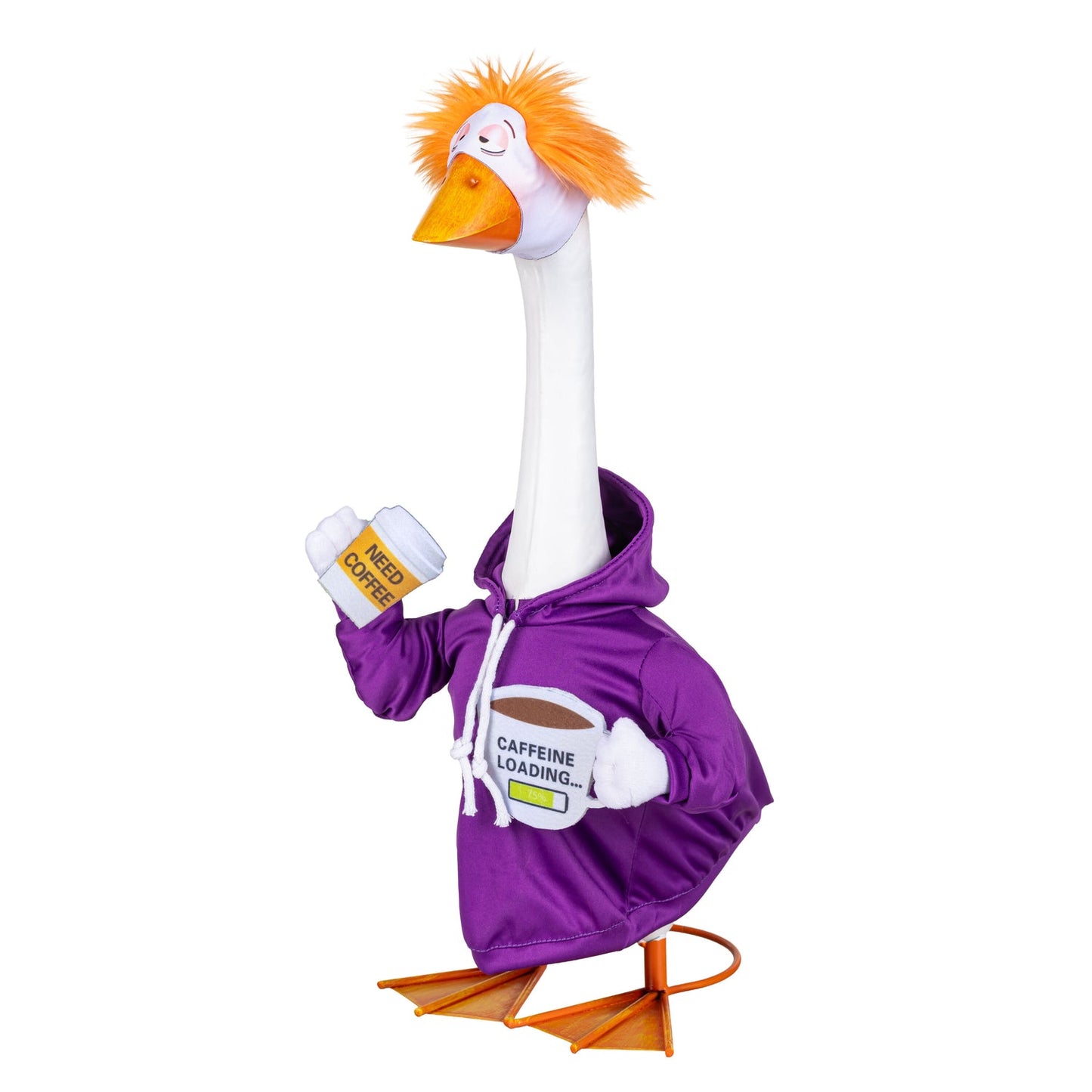 Giddy the Porch Goose Coffee Lover Outfit