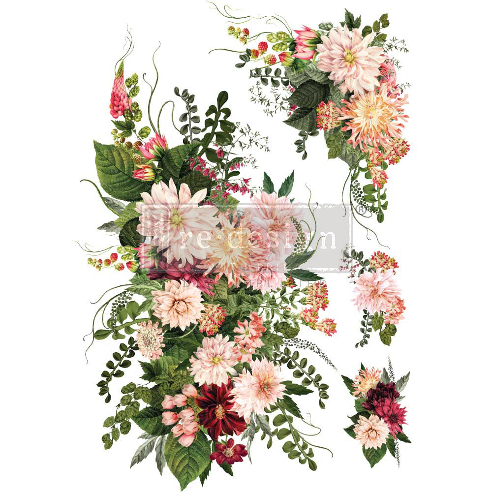 Transfer 24x35 - Dahlia Forever