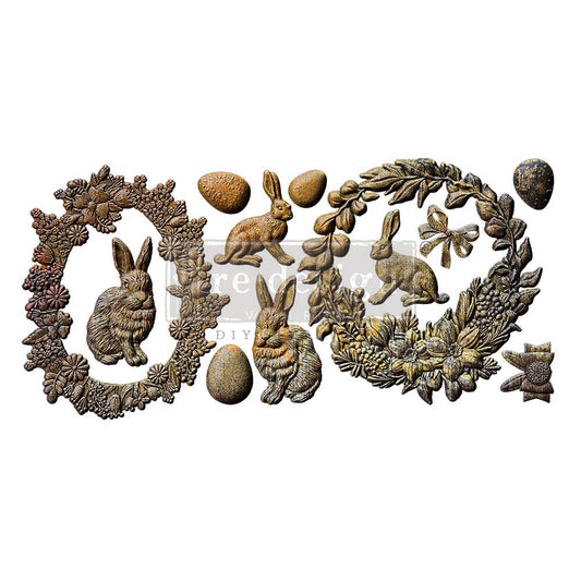 ReDesign with Prima Mould - Easter Wreaths