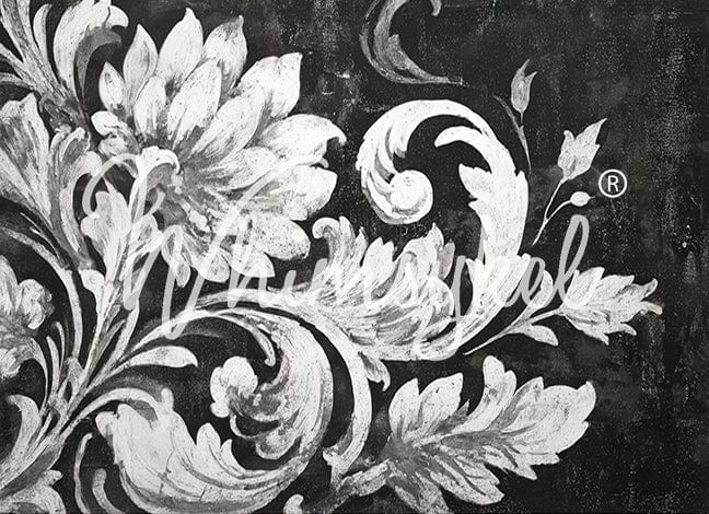 Whimsykel Transfer 21x29 - Noir Brocade