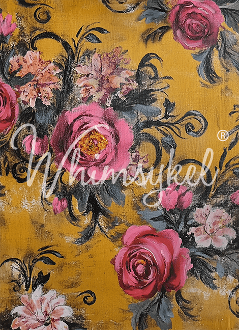 Whimsykel Transfer 21x29 - Rustic Rosewood