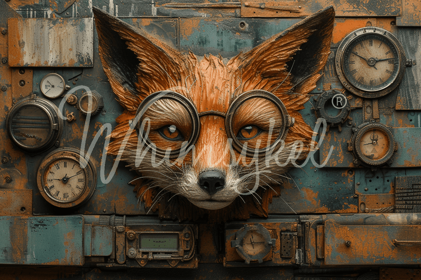 Whimsykel Transfer 21x29 - TicTok Fox