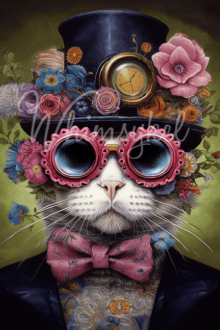 Whimsykel Transfer 14 x 20 - Dapper Dan