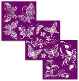 Dixie Belle Silkscreen Stencil - Butterflies