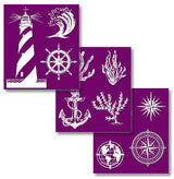 Dixie Belle Silkscreen Stencil - Nautical