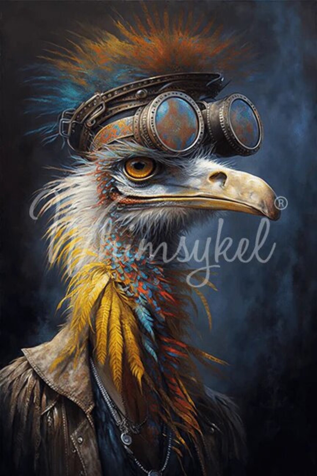 Whimsykel Decoupage Paper 29 x 21 - Willie