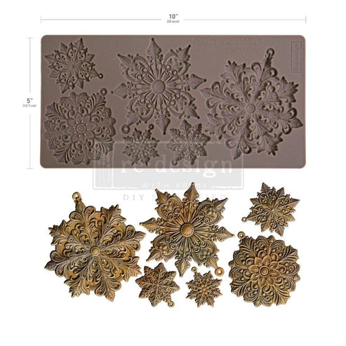 ReDesign with Prima Mould - Frosted Snowflake