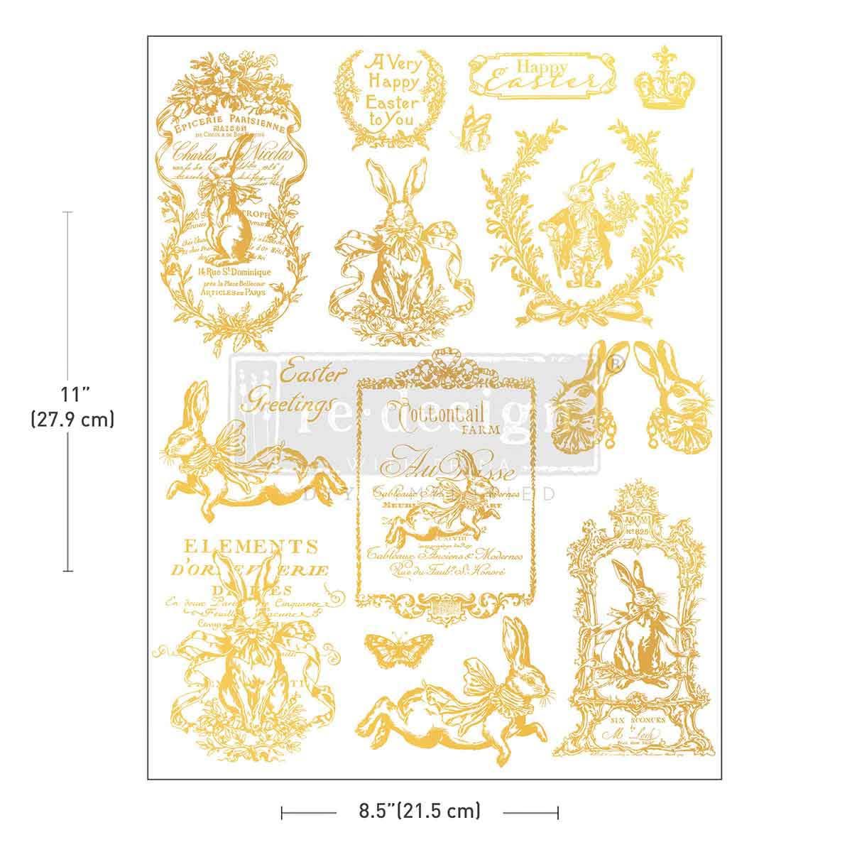 Transfer H20 8.5x11 - Gilded Spring