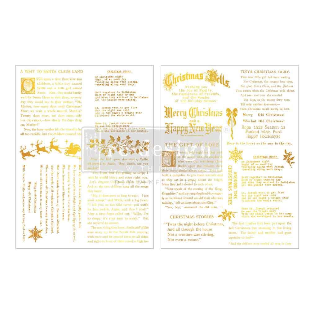 Transfer Middy 8.5x11 - Golden Tidings