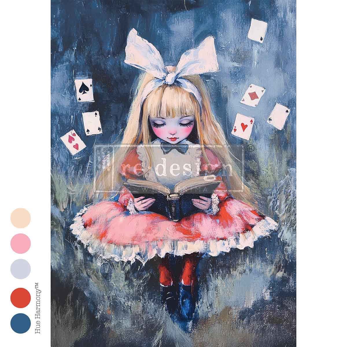 A Royal Flush of Thoughts Fiber Tissue Paper - 16.5" x 23.4"