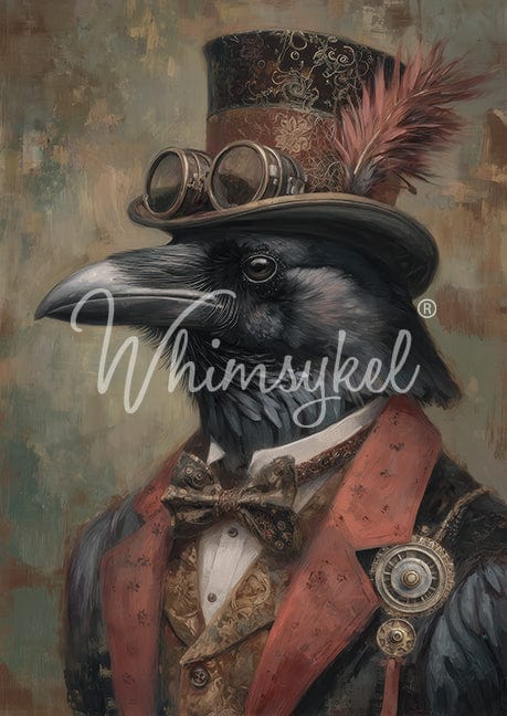 Whimsykel Decoupage Paper 21x29 - Ravenheart