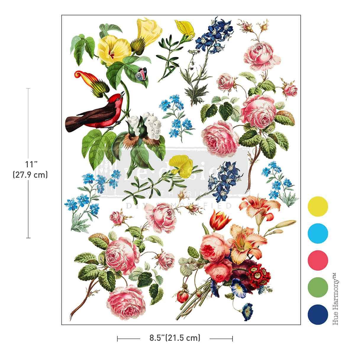 Transfer H20 8.5x11 - Rustic Romance