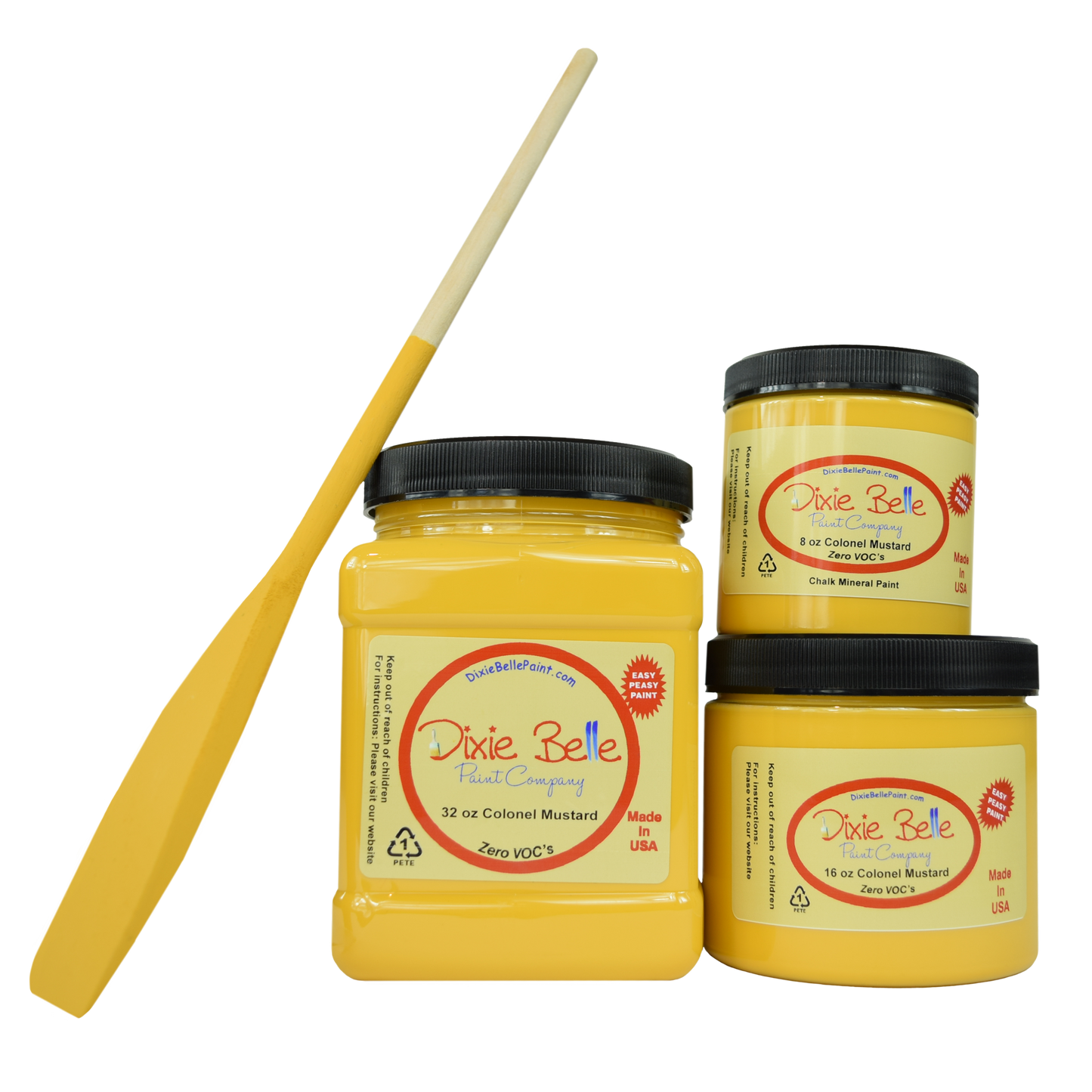 Dixie Belle Chalk Mineral Paint - Colonel Mustard