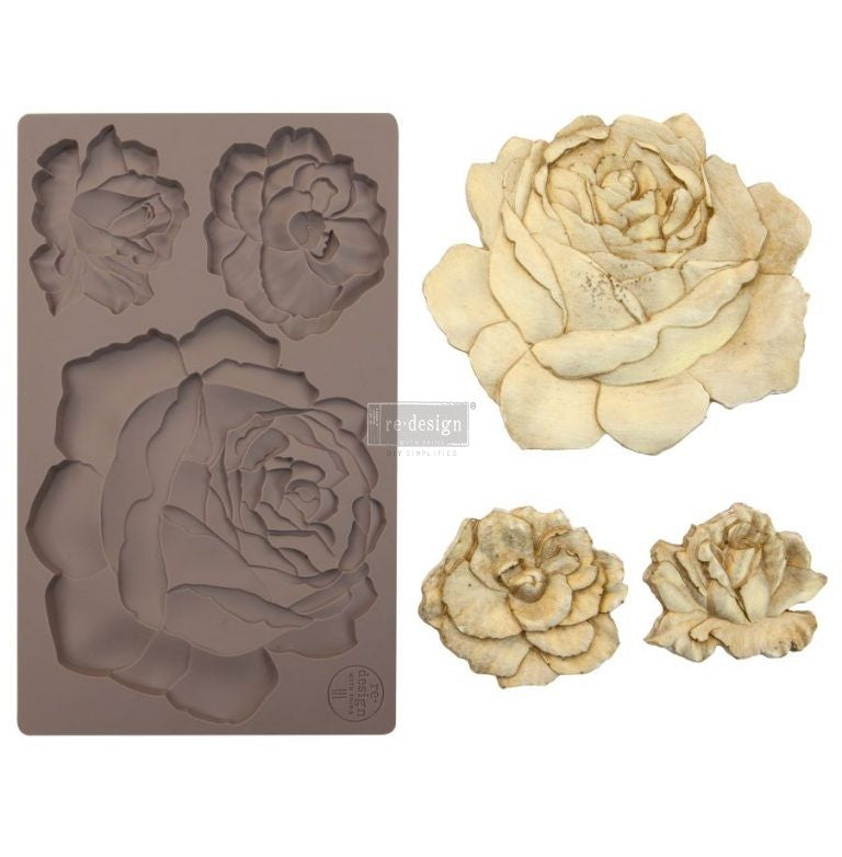 ReDesign with Prima Mould - Etruscan Rose