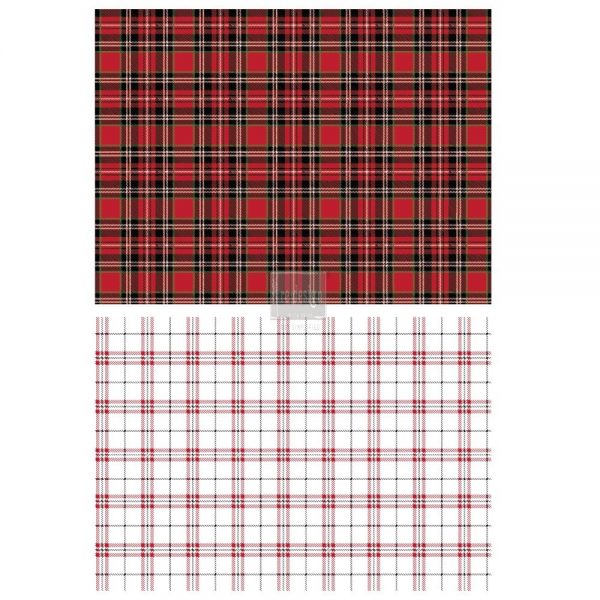 Transfer 23x33 - Gingham Red