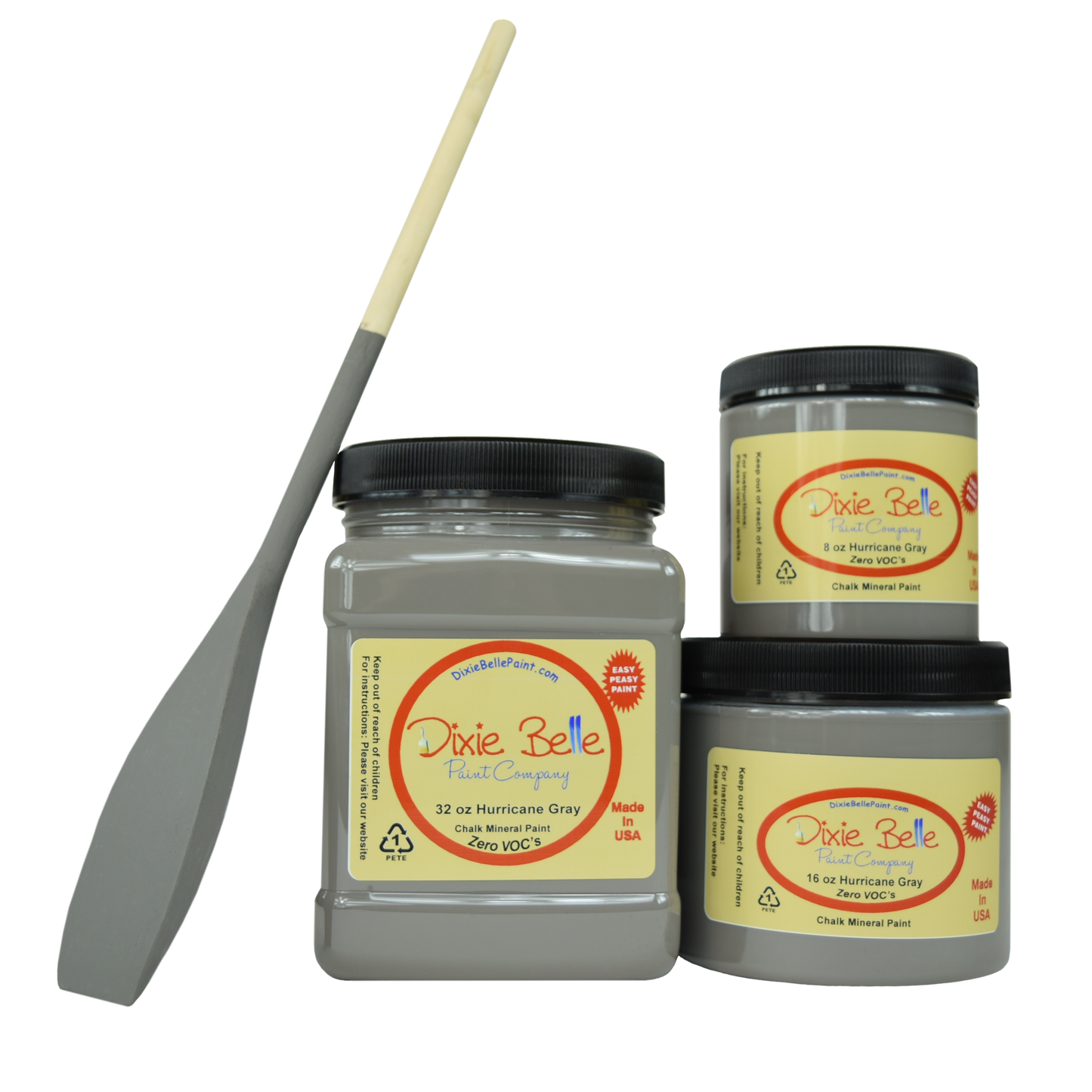 Dixie Belle Chalk Mineral Paint - Hurricane Gray