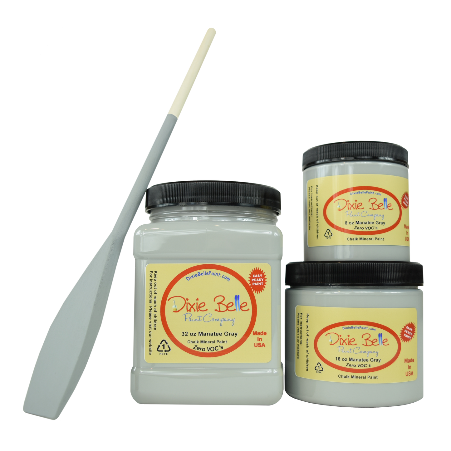 Dixie Belle Chalk Mineral Paint - Manatee Gray
