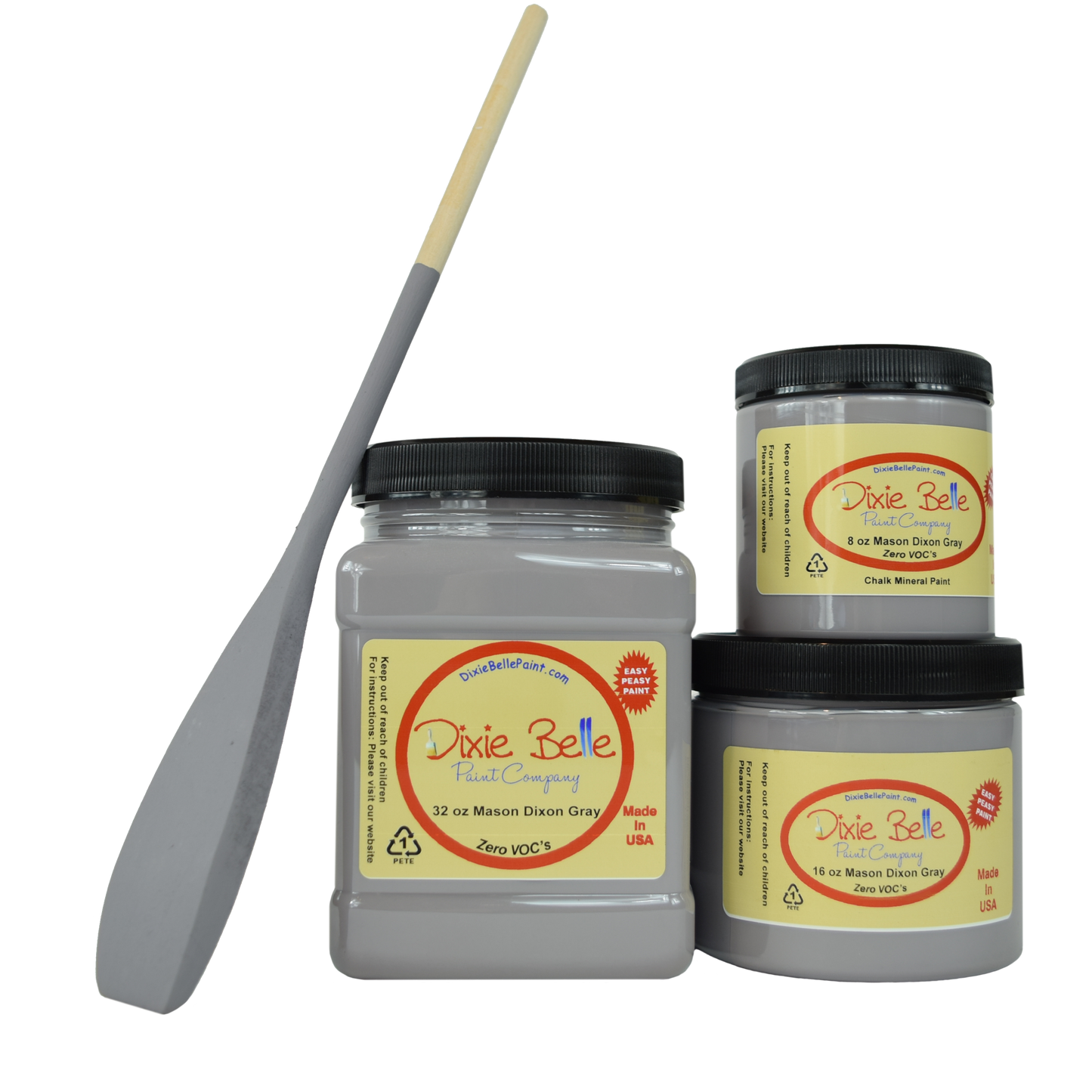 Dixie Belle Chalk Mineral Paint - Mason Dixon Gray