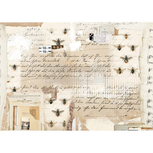 Mysterious Notes - ReDesign Rice Paper 11.5x16.25