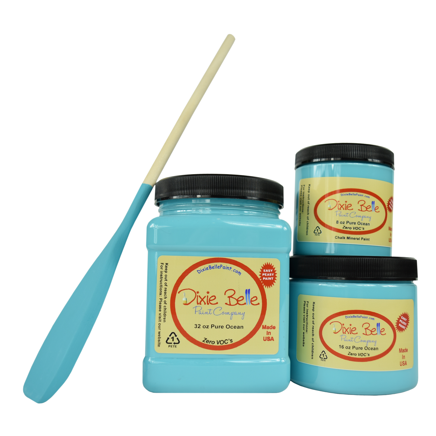 Dixie Belle Chalk Mineral Paint - Pure Ocean