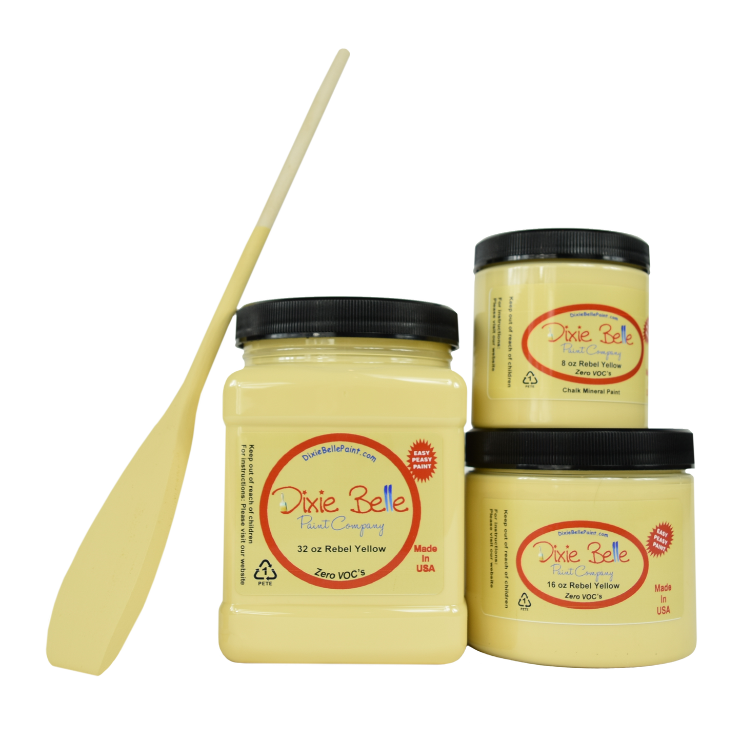 Dixie Belle Chalk Mineral Paint - Rebel Yellow
