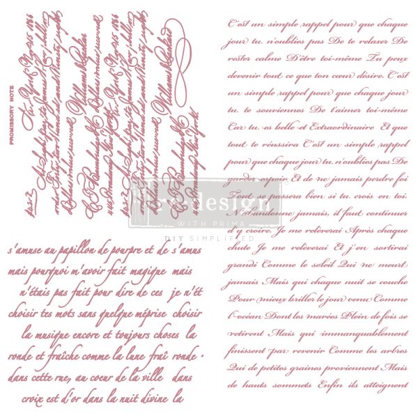 Vintage Script Stamp
