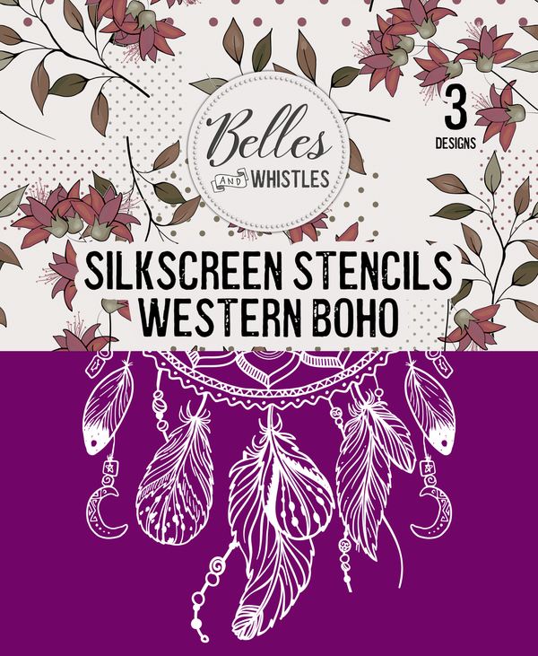 Dixie Belle Silkscreen Stencil - Western Boho