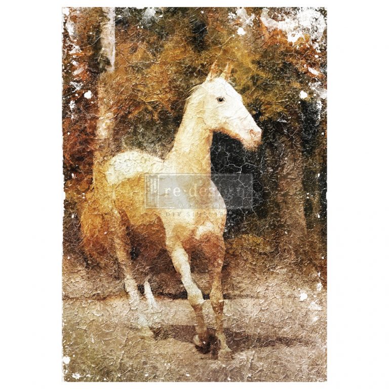 White Majesty - ReDesign Rice Paper 23.4x33.1