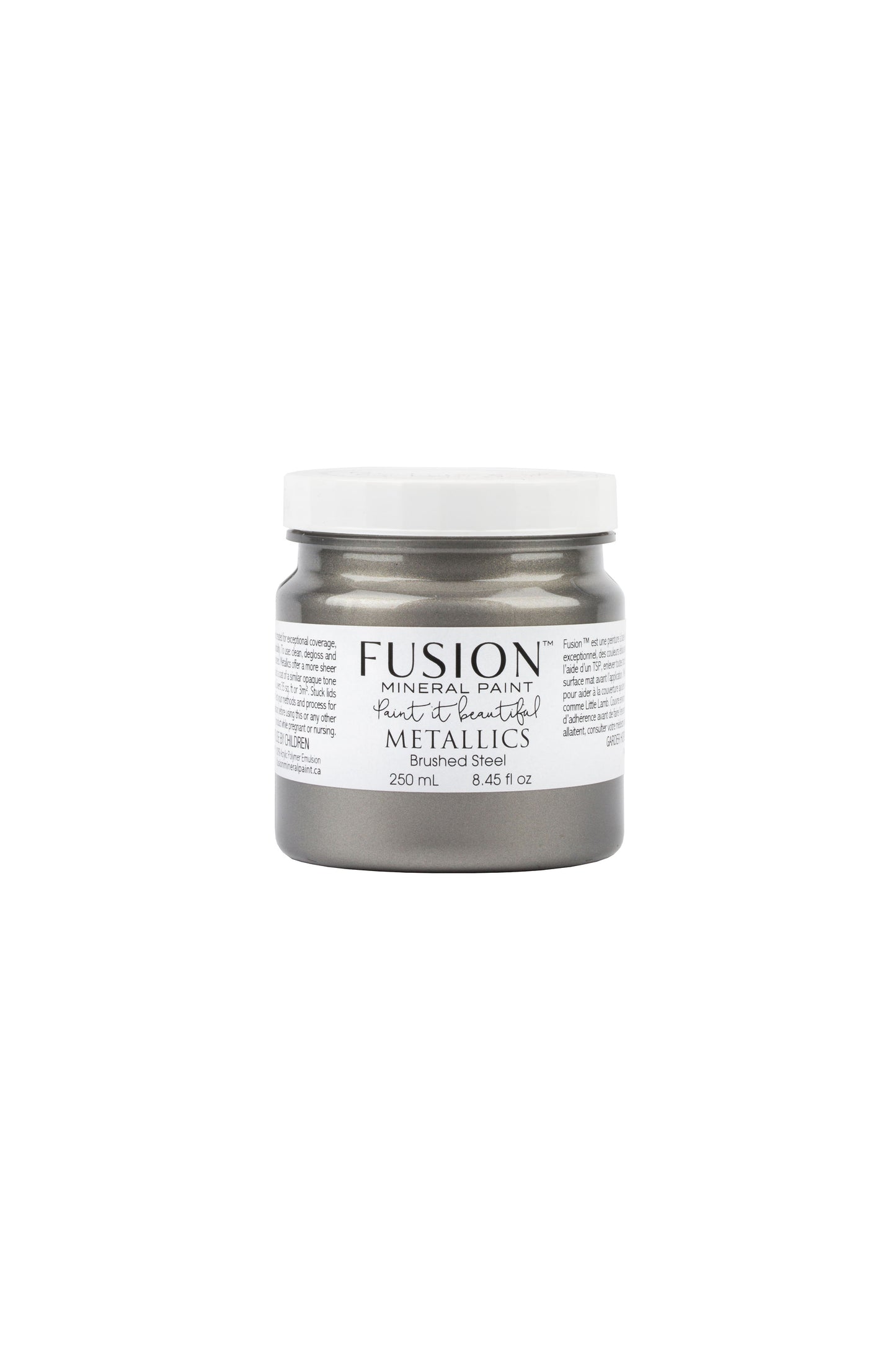 Fusion Mineral Paint - Metallic - Brushed Steel