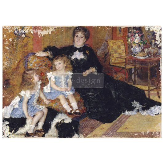 Family Moment Rice Paper - 23.4 x 33.1