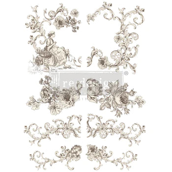 Transfer 24x35 - Alaina Toile