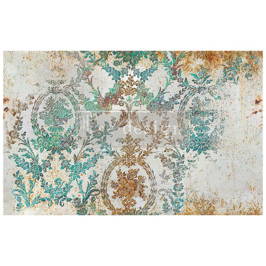 Rustic Patina Tissue Paper 19"x30"