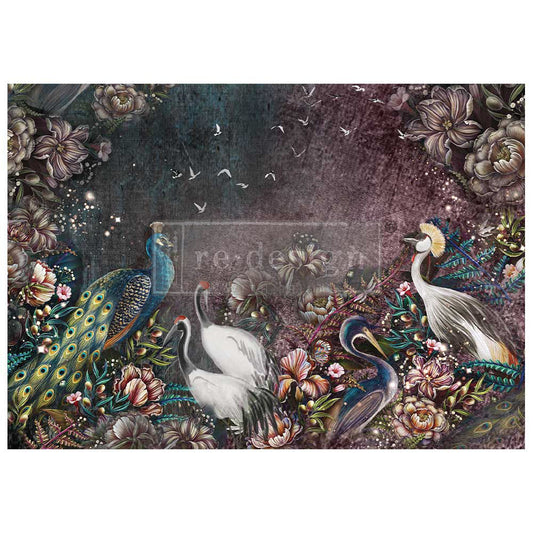 Birds & Blooms Fiber Tissue Paper - 23.4 x 33.1