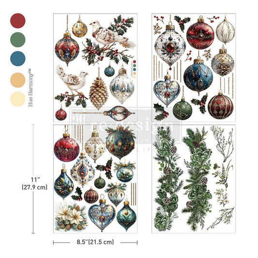 Transfer 8.5"x11" - Gilded Elegance