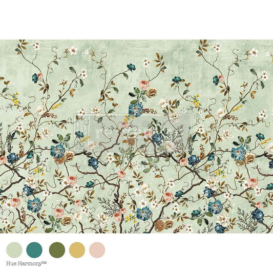 Blossom Perch Fiber Paper - 23.4" x 33.1"