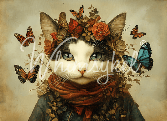 Whimsykel Transfer 21x29 - Butterfly Whisperer