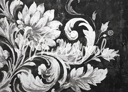 Whimsykel Transfer 14x20 - Noir Brocade