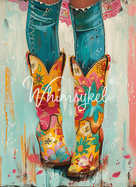 Whimsykel Transfer 21x29 - Sassy Feet