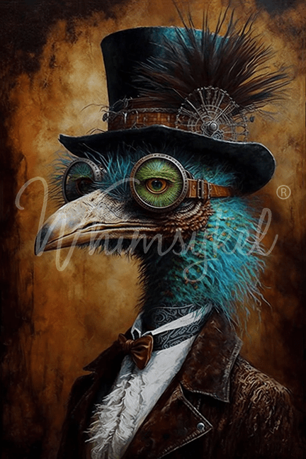 Whimsykel Transfer 29 x 21 - Cogsworth