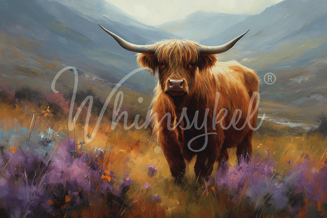 Whimsykel Transfer 29 x 21 - Flora