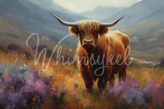 Whimsykel Transfer 29 x 21 - Flora