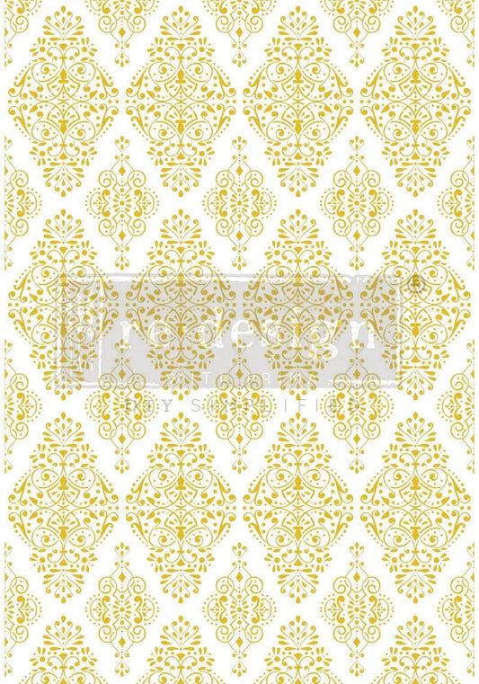 Transfer 24x35 - Golden Damask