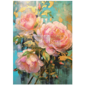 Bold Blooms Tissue Paper - 23.4 x 33.1