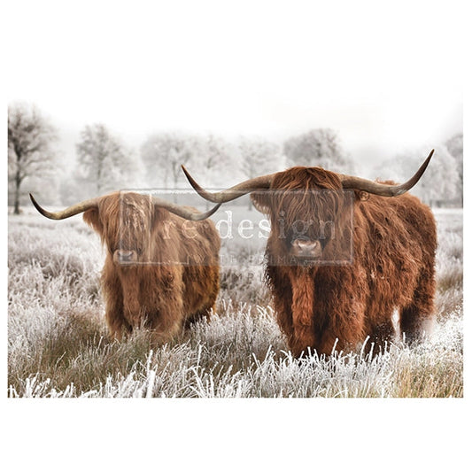 Highland Harmony Fiber Paper - 23.4 x 33.1