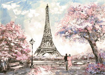 Springtime in Paris Rice Paper - 11.7 x 16.54"