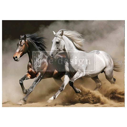 Wild Manuevers Fiber Paper - 23.4 x 33.1