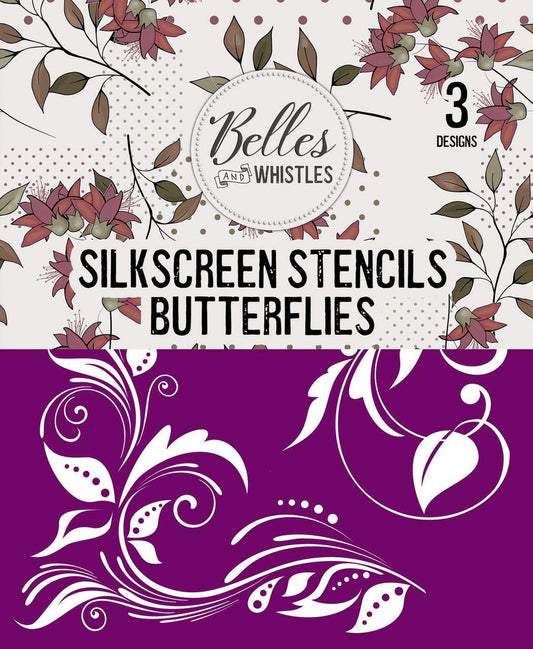Dixie Belle Silkscreen Stencil - Butterflies