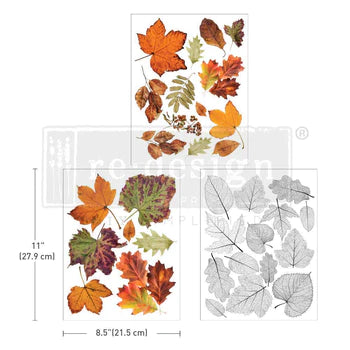 Transfer 8.5x11 - Crunchy Leaves Forever
