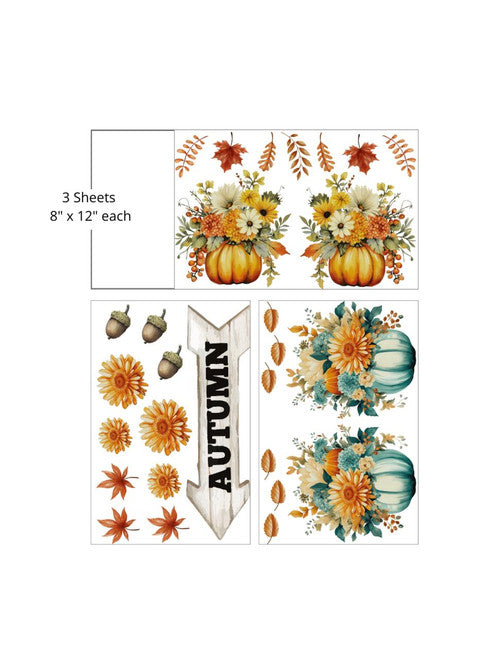 Belles & Whistles Transfer 8x12 - Hey Punkin