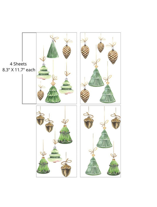 Belles & Whistles Waterslide - Holiday Hologram Holographic Transfer